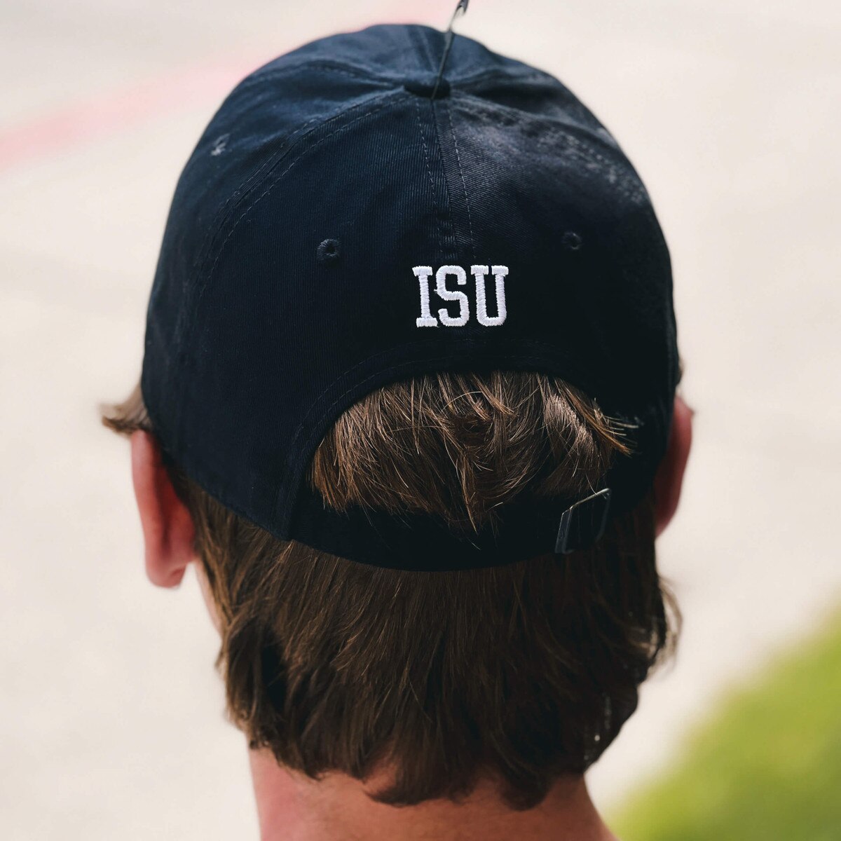Nike® Ames 5-Bar Black 3D Club Unstructured Hat (Sized)